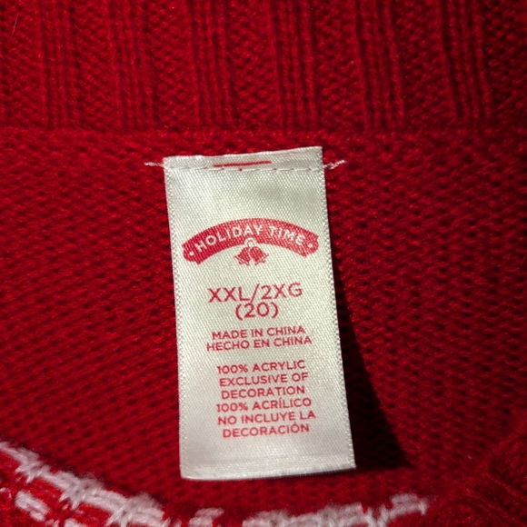 Llama ugly Christmas sweater - Picture 3 of 4